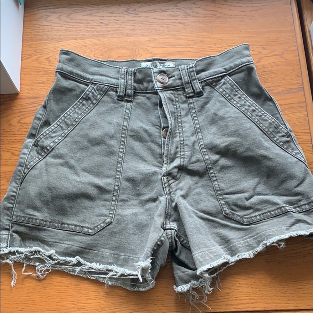 Free People Denim Shorts